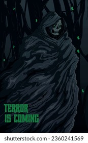 Death wandering in a dark forest