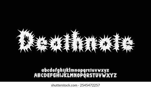 Deathnote  Dark Lettering