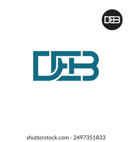 DEB Logo Letter Monogram Design