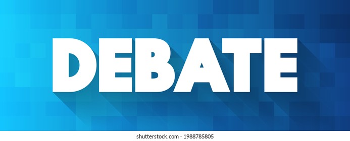 147 Debate Involved Images, Stock Photos & Vectors | Shutterstock