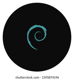 debian icon for web and mobil designs