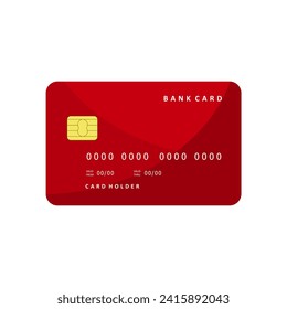 debit card flat design vector illustration. money financial security for online shopping, online payment credit card. vector for business finance, online banking and online shopping