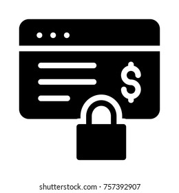  debit card glyph icon