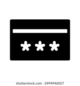 Debitkarten-Symbol Vektorgrafik Symbol Design Illustration