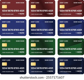 Debit Card for International Payment While Traveling with Four Colors