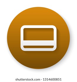 debit card payment icon. vector illustration