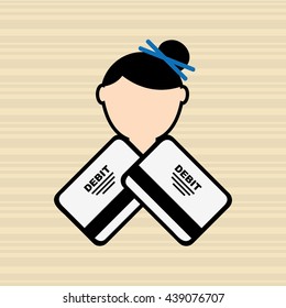debit card user design 