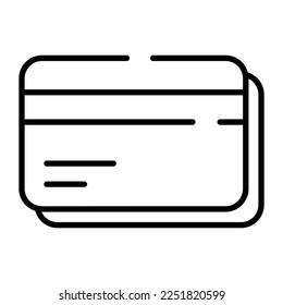 Debitkartenvektor, Kreditkartensymbol