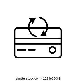 debit and credit card icons, vector design suitable for websites and apps.