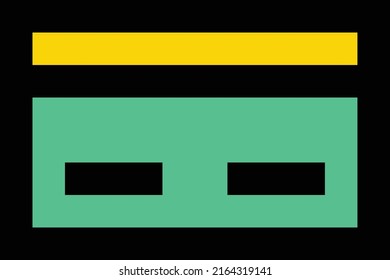 debit  Vector illustration on a transparent background.Premium quality symmbols.Stroke vector icons for concept and graphic design.