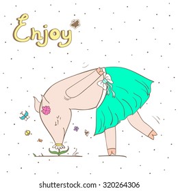 Debonair pig 3