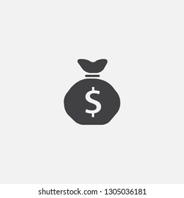 Debt base icon. Simple sign illustration. Debt symbol design. Can be used for web, print and mobile