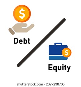 Debt To Equity Ratio Company Fundamental Review Metric By Compare Liabilities And Shareholder Value Wealth