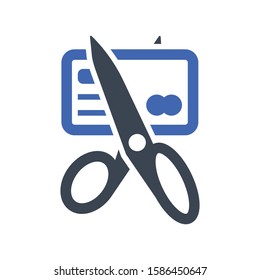 Debt Free Icon, Vector Graphics