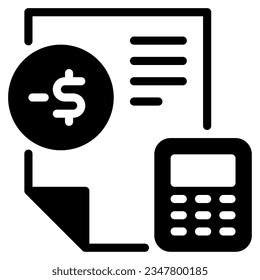 Debt Management icon can be used for uiux, etc