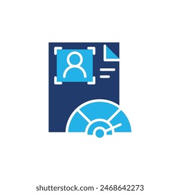 debtor colored icon vector design good for website and mobile app