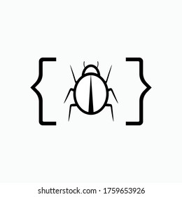 Debug Icon. Bug Symbol - Vector. 