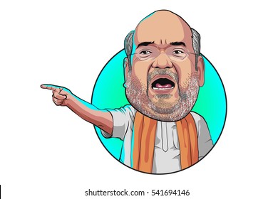 amit shah images stock photos vectors shutterstock https www shutterstock com image vector dec 2016 caricature character illustration amit 541694146