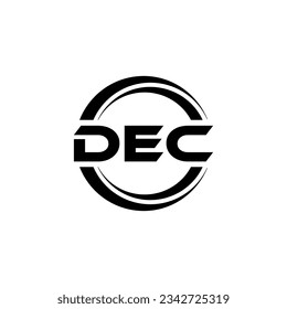 DEC Logo Design, Inspiration for a Unique Identity. Modern Elegance and Creative Design. Watermark Your Success with the Striking this Logo.