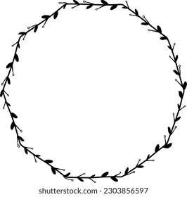 Ramas aisladas de hojas de cáscara de flores decoración vectorial floral borde marcos de boda botánico minimalista felicitaciones aniversario ganador de valentina premio romántico 
