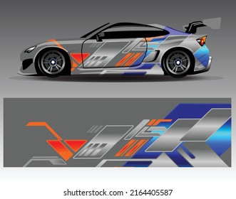Decal Car Wrap Design Vector Livery Race