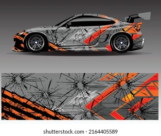Decal Car Wrap Design Vector Livery Race