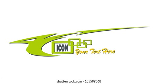 Decal sticker for sport cars