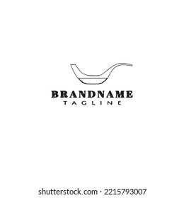plantilla de diseño de icono del logotipo del decantador ilustración del vector aislado negro