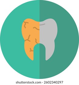 Decay Icon Element For Design