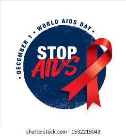 December 1st, World AIDS Day poster design