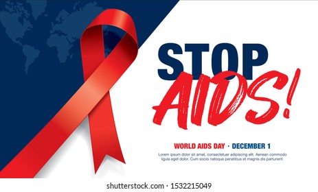 December 1st, World AIDS Day poster design