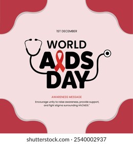 1º de dezembro é o Dia Mundial da Aids. Vamos nos reunir para aumentar a conscientização sobre a AIDS/HIV, oferecer apoio e combater o estigma. Juntos, podemos construir um futuro mais saudável e livre de estigmas.