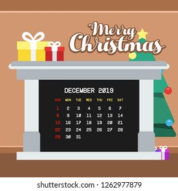 December 2019 Calendar Template