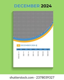 December 2024 calendar design, calendar design, new year calendar