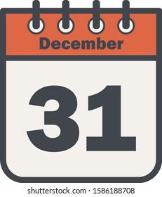 December 31 date new year