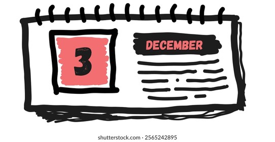 December 3rd Calendar Page: Planning and Scheduling