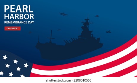 December 7, National Pearl Harbor Remembrance Day background