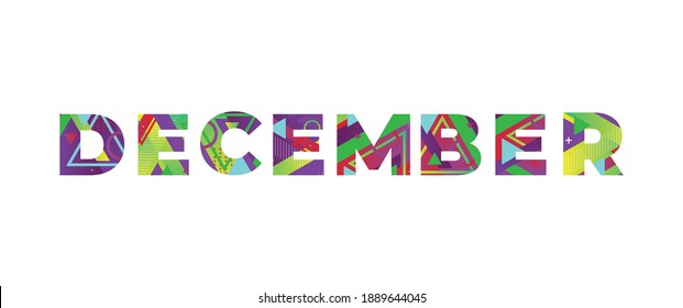 December Word Images, Stock Photos & Vectors | Shutterstock