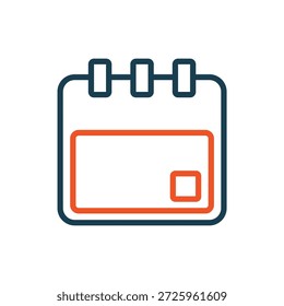 contorno de iconos de diciembre y estilo plano, fondo transparente