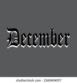 December logos and vector art