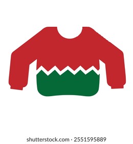 December Theme jumper Design  Vector