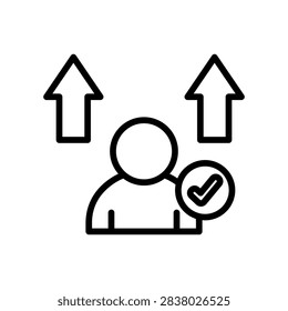 Decency Line Icon Vector Illustration