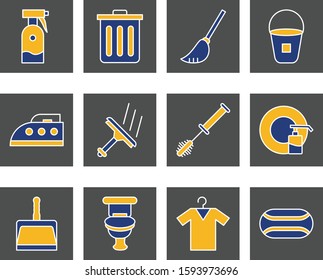 decent Cleaning icon isolated on background
         