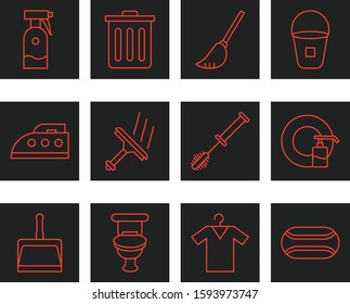 decent Cleaning icon isolated on background
         