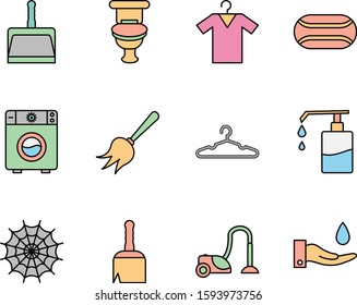 decent Cleaning icon isolated on background
         