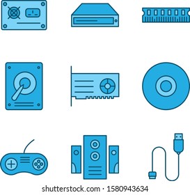 decent  System Hadware icon isolated on background
        