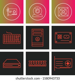 decent  System Hadware icon isolated on background
         