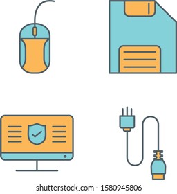  decent  System Hadware icon isolated on background
         