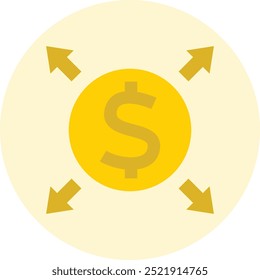 Icono o ilustración de finanzas descentralizadas (DeFi) que representa la cadena de bloques y la independencia financiera