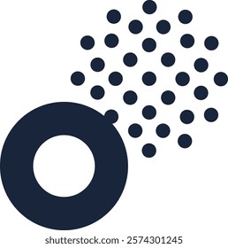 Decentralized finance protocol emitting cryptocurrency tokens, representing innovative financial technology and blockchain based transactions